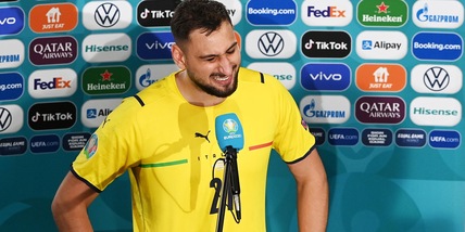 Donnarumma: "Voglio fare la storia. Vittoria dedicata a Spinazzola"