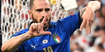 Bonucci, che esultanza: la frase urlata per zittire i tifosi inglesi!