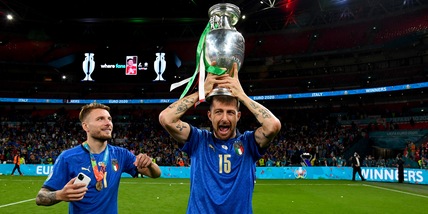Italia, Acerbi: "Ogni giorno scriviamo che siamo Campioni d'Europa"