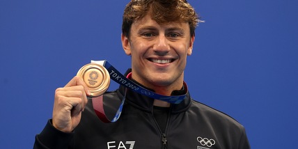 Italia, altra medaglia: Martinenghi vince il bronzo nei 100 rana