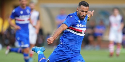 Quagliarella ne fa 2 e la Sampdoria supera il Piacenza per 2-0