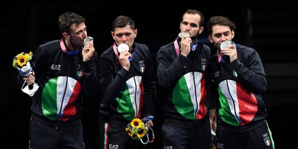 Olimpiadi, l'Italia di Montano è d'argento nella sciabola