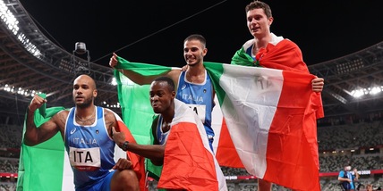 Gli "azzurri d'oro" della staffetta 4x100: ecco chi sono