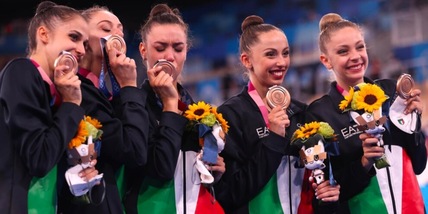 Italia da record, Farfalle di bronzo: 40ª medaglia alle Olimpiadi