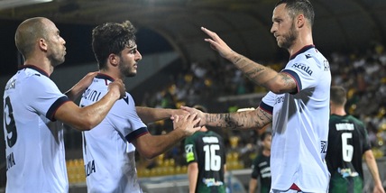 Bologna, 4-2 al Pordenone. Arnautovic, traversa all'esordio