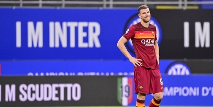 Inter, Dzeko corre da solo. Il caso stipendi con la Roma