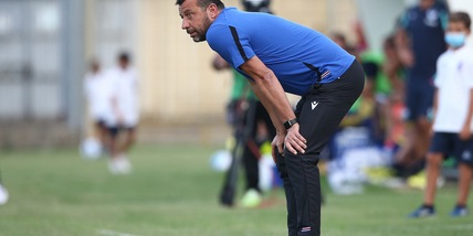 Coppa Italia, D'Aversa: "Sampdoria, non pensare al Milan"