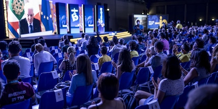 Meeting dell’Amicizia fra i Popoli di Rimini con Pessina, Giovinazzi e la Vezzali