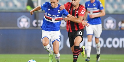 Sampdoria-Milan 0-1, tabellino: sintesi, statistiche e marcatori