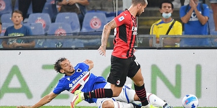 Sampdoria, per Gabbiadini distorsione alla caviglia sinistra