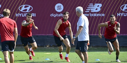 Roma, gli agenti di Mancini e Cristante a Trigoria: colloqui per i rinnovi