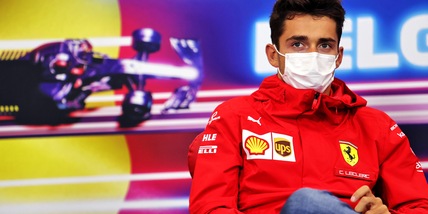 F1 Gp Belgio, Leclerc: "Che strano prendere punti per una gara mai iniziata"