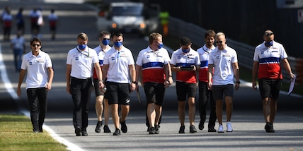 F1, Gp d'Italia: la pista di Monza prende vita