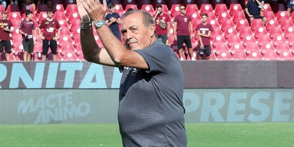 Salernitana, Castori: "Atteggiamento giusto, possiamo salvarci"