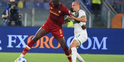 Roma-Sassuolo 2-1: tabellino, sintesi, statistiche e marcatori