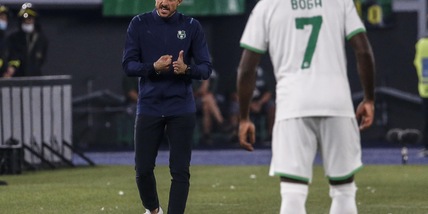 Sassuolo, Dionisi: "Orgoglioso dei ragazzi, meritavamo di più"