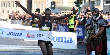 Acea Run Rome The Marathon, trionfa il debuttante keniano Clement Kiprono
