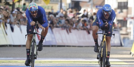 Mondiali ciclismo: l'Italia è di bronzo nella cronostaffetta mista
