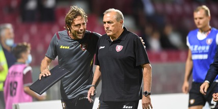 Salernitana, Castori: "Crescita quasi completa, manca la vittoria"