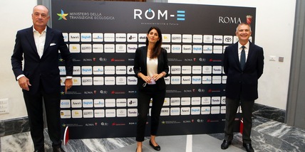 Rom-E, la Sindaca di Roma Raggi presenta il festival green al Campidoglio