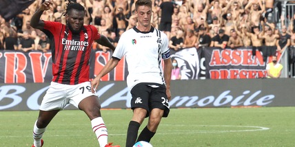 Spezia, stop per Maggiore: solo fisioterapia per lui