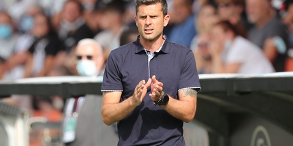 Spezia, Motta: "Gioco e risultati arrivano se si va all'attacco"