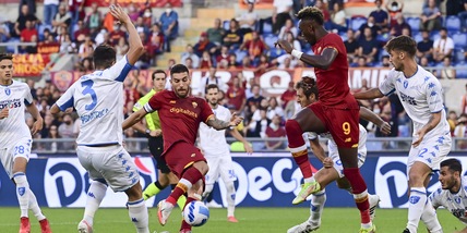 Roma-Empoli 2-0: tabellino, statistiche e marcatori