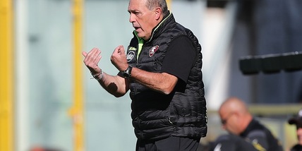 Salernitana, Castori: "Ora non dobbiamo demoralizzarci"