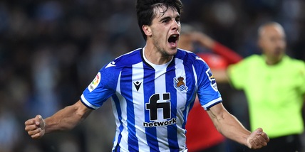 Liga, la Real Sociedad vince in dieci al 90': Maiorca ko