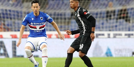 Sampdoria, problema per Yoshida: contusione al ginocchio
