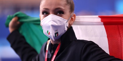 Farfalle azzurre, medaglia d'argento ai Mondiali nell'All Around