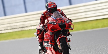 MotoGp, Gp Algarve: Bagnaia in pole position, Quartararo 7° in qualifica