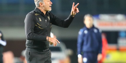 Lecce, Baroni: "Col Frosinone sarà una sfida bella e combattuta"