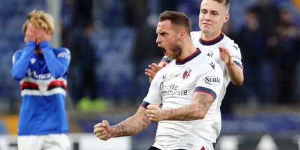 Arnautovic decisivo grazie al Var: Samp nei guai, vince il Bologna