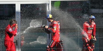 Ducati campione costruttori: la gioia di Domenicali e Dall'Igna