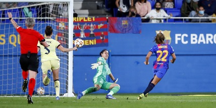 Champions League femminile, il Barcellona fa paura
