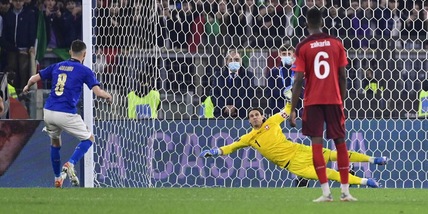 Italia-Svizzera 1-1: Jorginho sbaglia il rigore della vittoria, ultimo turno decisivo