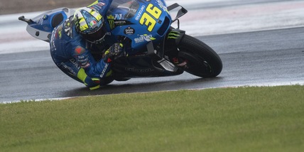 MotoGp, Mir davanti a tutti nel warm-up di Valencia