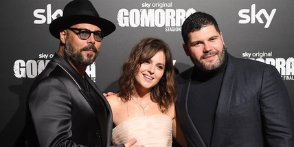 Gomorra, stagione finale: che festa a Roma!