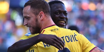 Bologna, Barrow: "Con Arnautovic posso arrivare in doppia cifra"