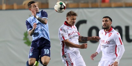 Albinoleffe-Piacenza, bergamaschi (finora) meglio in trasferta