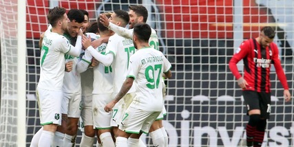Milan-Sassuolo 1-3: Scamacca e Berardi affondano Pioli