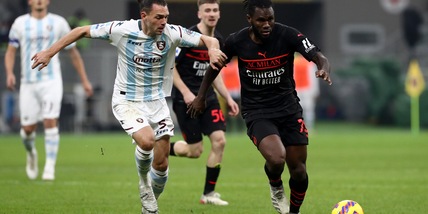 Milan-Salernitana 2-0: tabellino, statistiche e marcatori