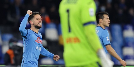 Napoli, Mertens segna e vuole restare