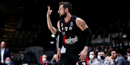 Belinelli e Teodosic trascinano la Virtus in Eurocup. Cade Trento
