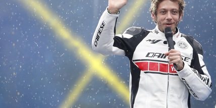 Rossi, test con l'Audi R8 Lms a Valencia