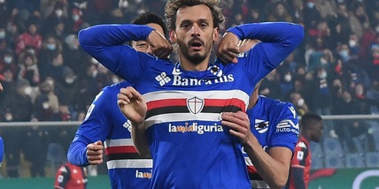 Sampdoria, la maglia di Gabbiadini a ruba dopo il derby