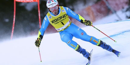 Festa De Aliprandini: secondo nel gigante in Alta Badia