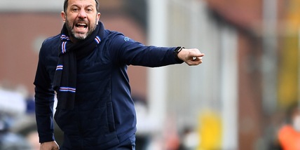 Sampdoria, D'Aversa: "Dovevamo chiuderla prima del blackout"