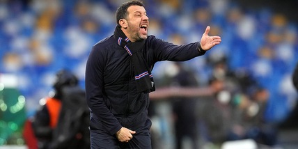 Sampdoria, D'Aversa: "Sul gol subìto potevamo fare meglio"